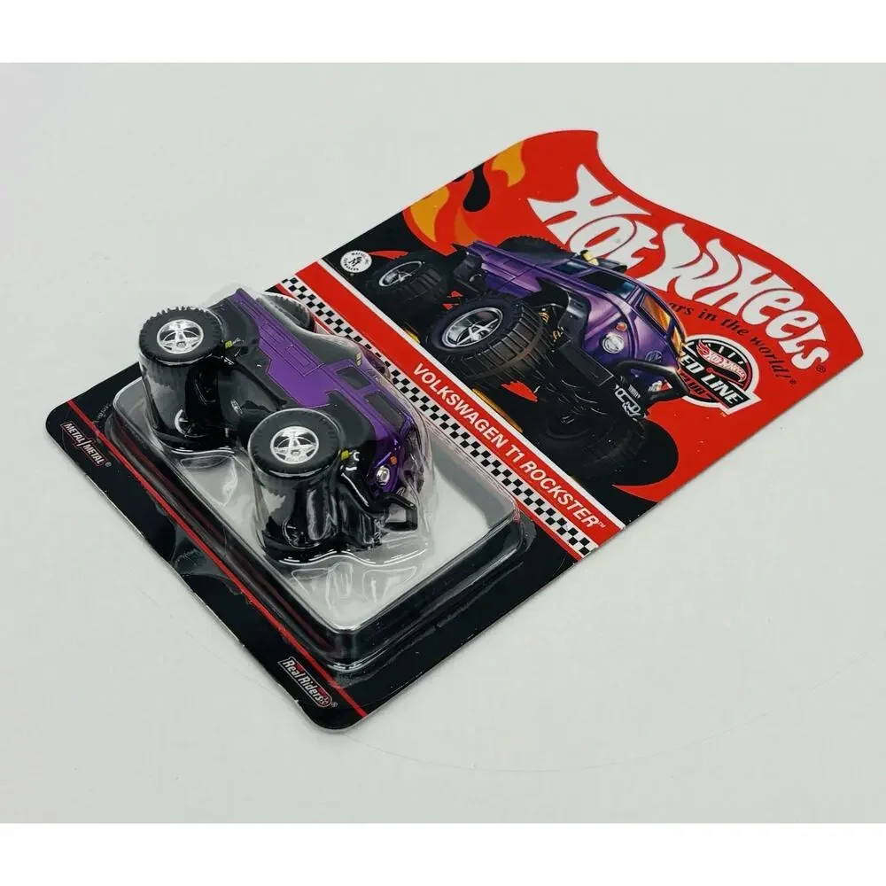 Hot Wheels 2022 RLC Volkswagen T1 Rockster Purple w/ Protector Case 17994/30000